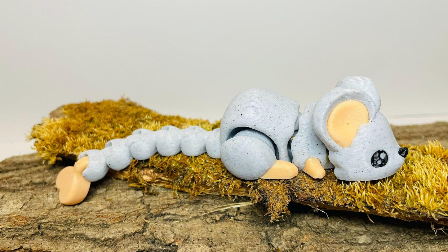 Teeservice mit bezaubernden Mäuschen – 3D-gedruckt