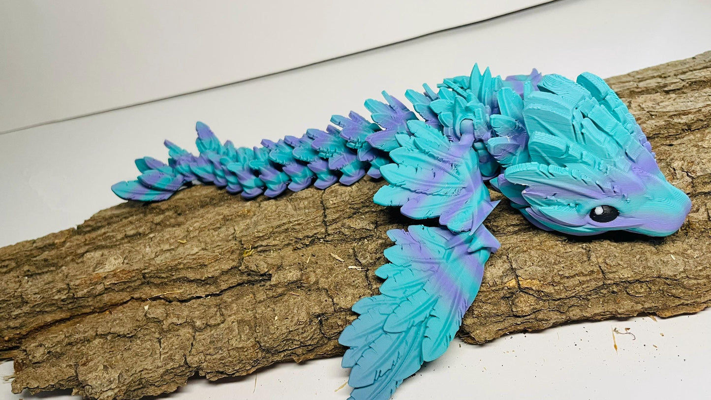 Schmetterling oder Feder Drache - Flexi 3D Druck