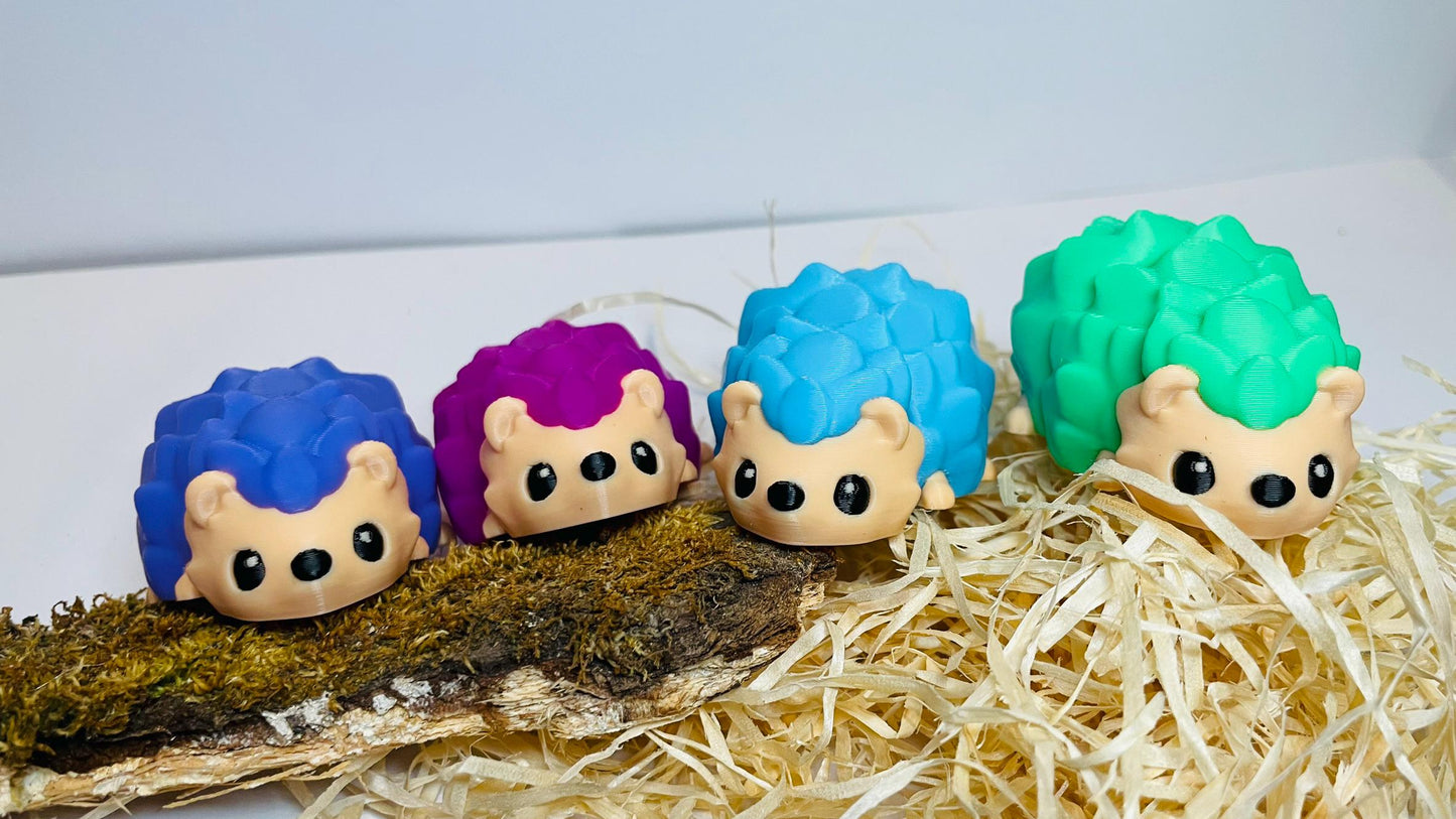 liebevolles Igel Set mit Körbchen | 3D Druck Flexi