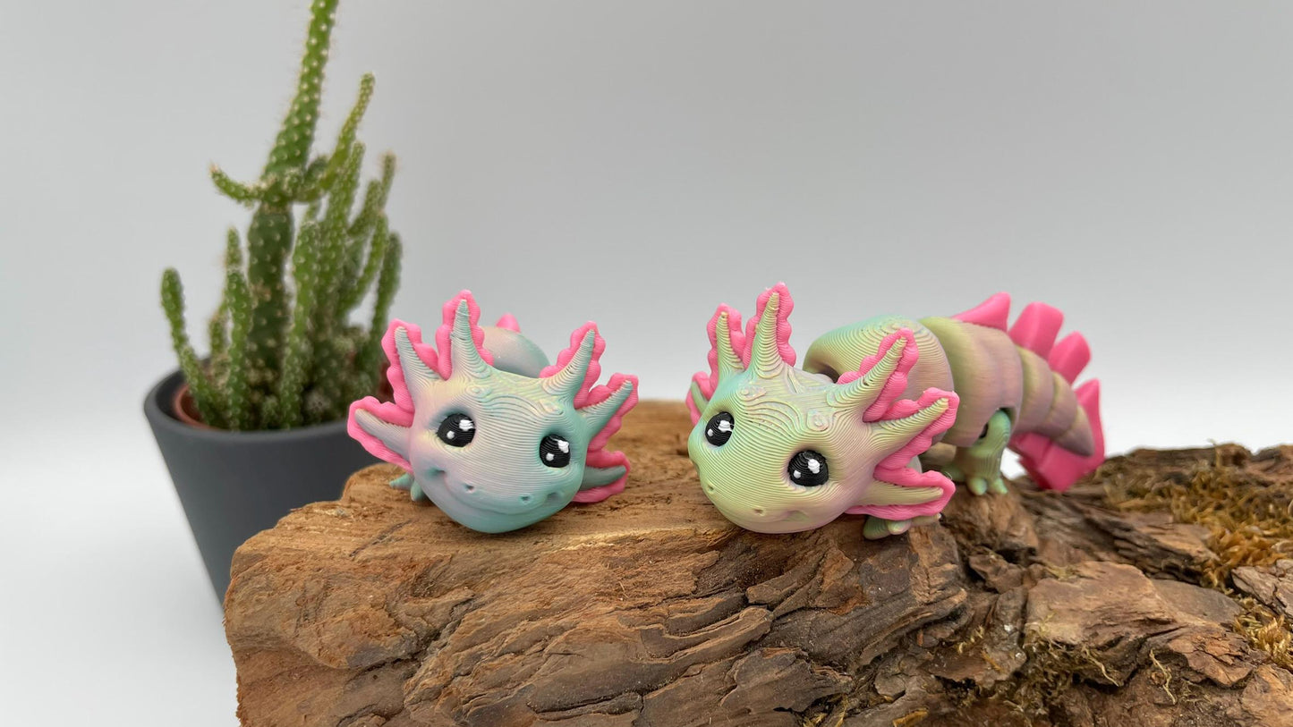 Flexi Tiere für Groß und Klein | 3D Druck Fidget | beweglich | Schreibtischdeko | Geschenkidee | Sets
