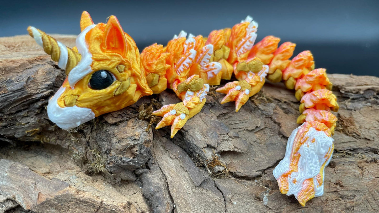 Einhorn Drachen | Flexi 3D Druck