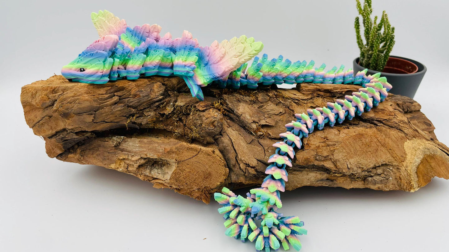 Schmetterling oder Feder Drache - Flexi 3D Druck