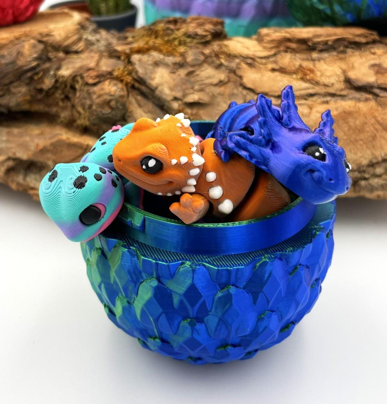 3D-Überraschungs-Ei oder -Paket mit Mini-Flexis – Perfektes Geschenk