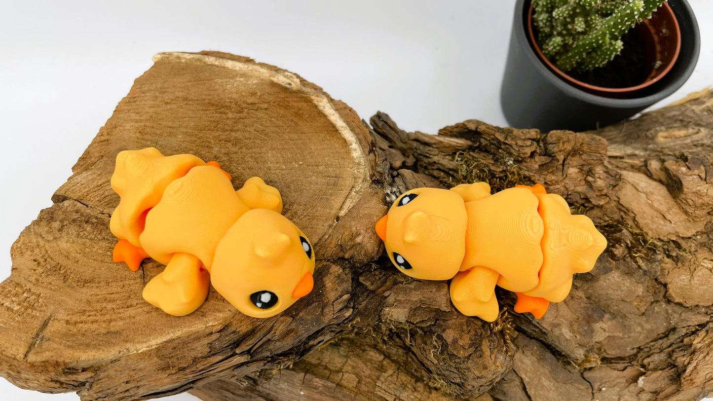Bewegliches 3D-gedrucktes Osterküken – der perfekte Frühlingsbegleiter!