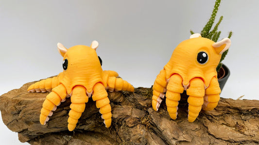 3D-gedruckter Flapjack Oktopus – Dein niedlicher Meeresbegleiter!