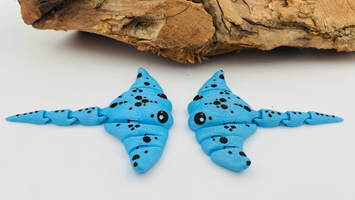 Niedlicher 3D-gedruckter Rochen – Perfekte Dekoration oder Geschenk!