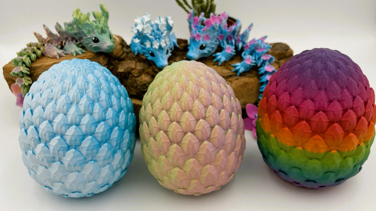 Baby Kirschblüten Drache - Cherry Blossom Dragon– Beweglicher 3D-gedruckter Drache