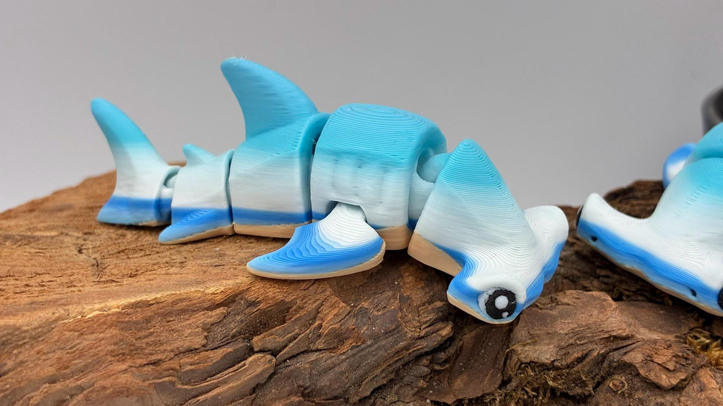 5 bewegliche 3D-gedruckte Mini-Tierchen ("Yordelz" 3,5–6,5 cm) – Wähle dein Set oder lass dich überraschen! Stressbälle Fidget Mini Figuren