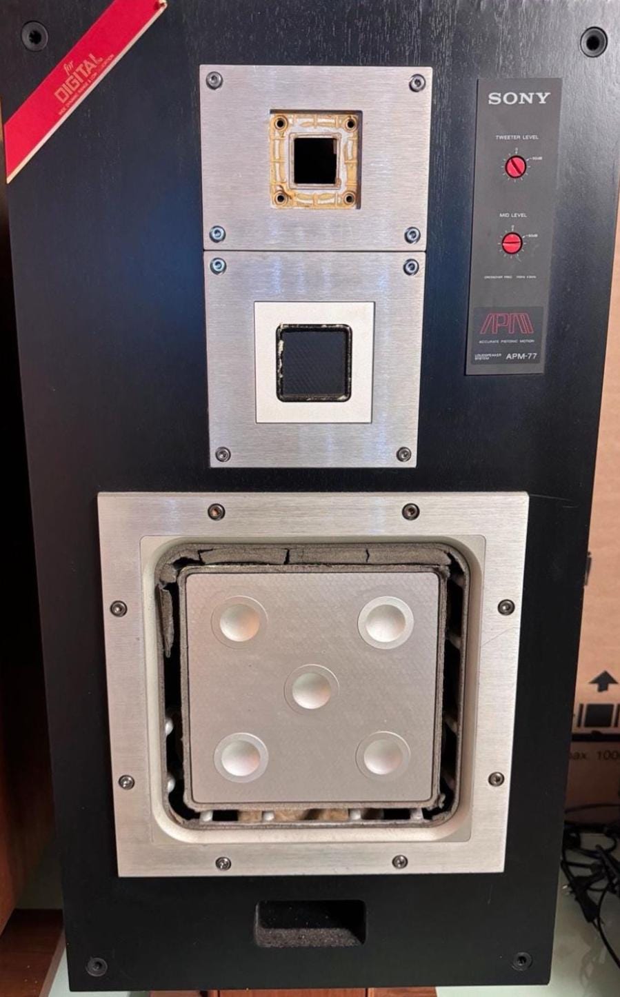 Ersatz-Kunststoffgitter für Sony APM-77 Hochtöner – 3D-gedruckt | Für Restaurierung & Reparatur