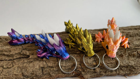 Flexi Schlüsselanhänger versch. Motive 3D Druck