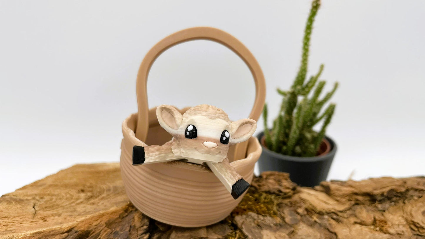 bewegliches Lämmchen | 3D Druck Fidget Flexi