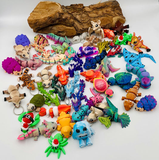 3D-Überraschungs-Ei oder -Paket mit Mini-Flexis – Perfektes Geschenk