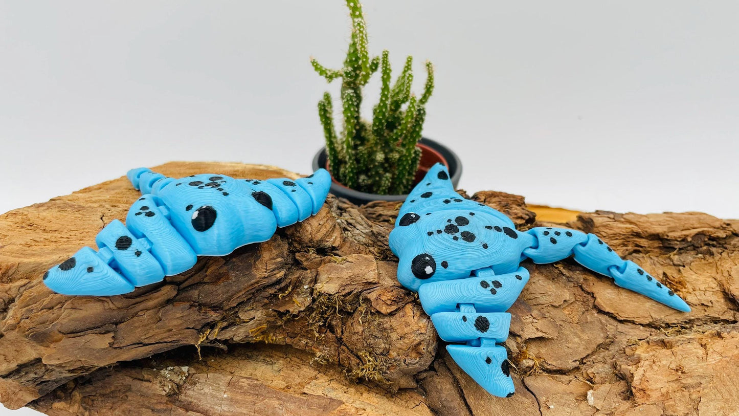 Niedlicher 3D-gedruckter Rochen – Perfekte Dekoration oder Geschenk!