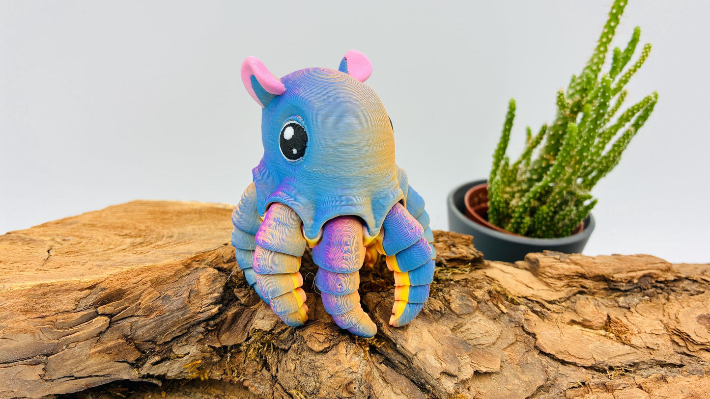 3D-gedruckter Flapjack Oktopus – Dein niedlicher Meeresbegleiter!