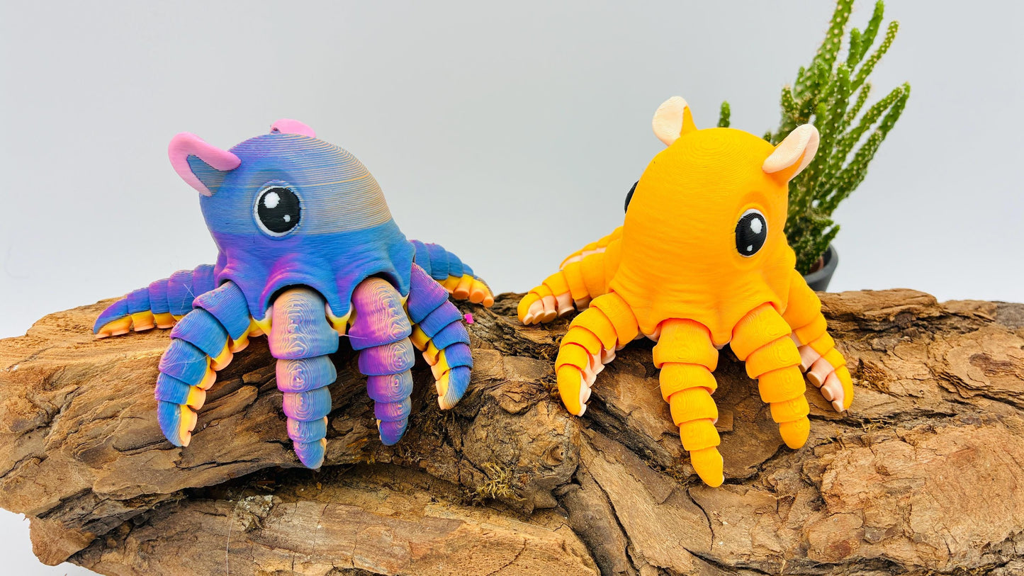 3D-gedruckter Flapjack Oktopus – Dein niedlicher Meeresbegleiter!