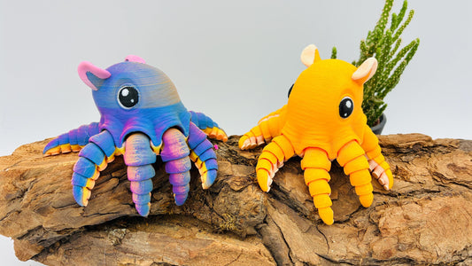 3D-gedruckter Flapjack Oktopus – Dein niedlicher Meeresbegleiter!