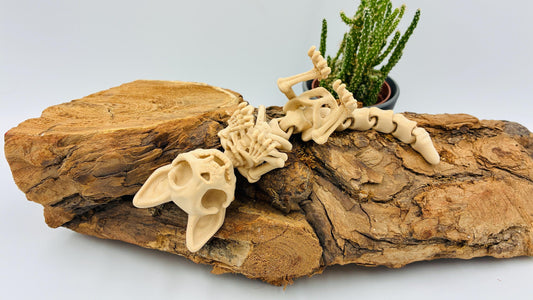 3D-gedrucktes Katzen-Skelett – Dekoration mit Geschichte & Bedeutung