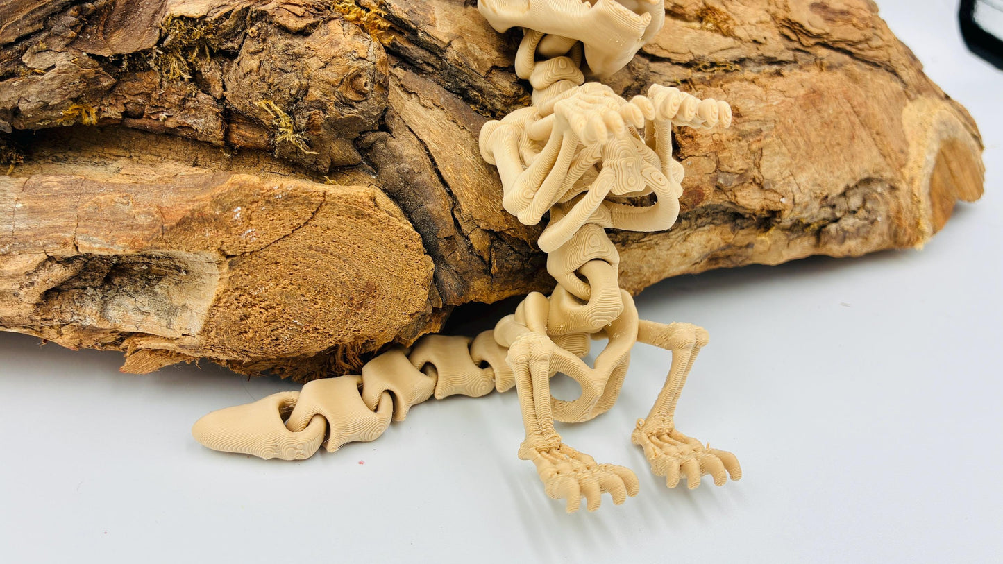 3D-gedrucktes Katzen-Skelett – Dekoration mit Geschichte & Bedeutung