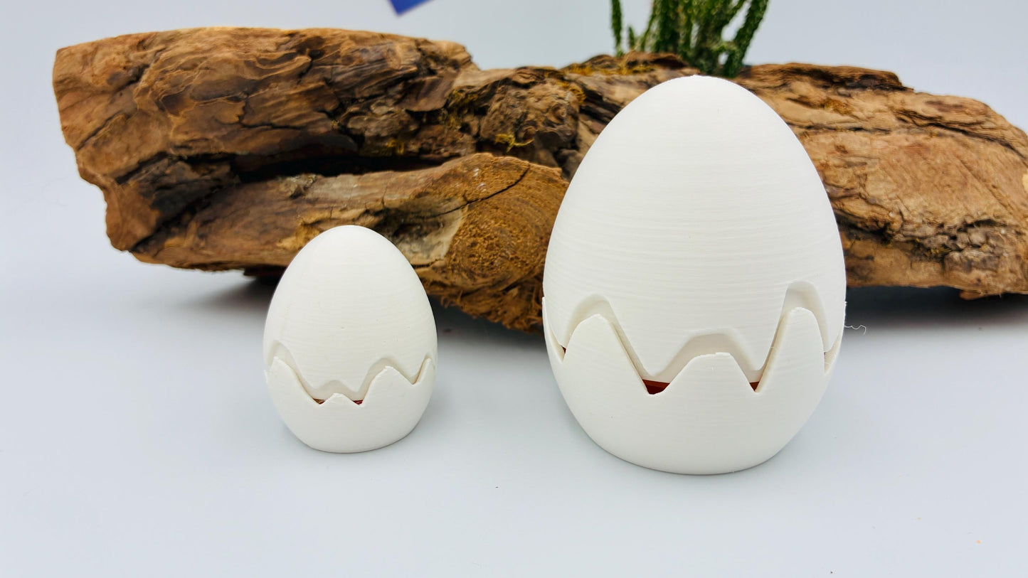 3D Gedrucktes Bewegliches Küken – Flexi Küken – Optional mit Ei – Süße Dekoration / Geschenk / Sammelfigur