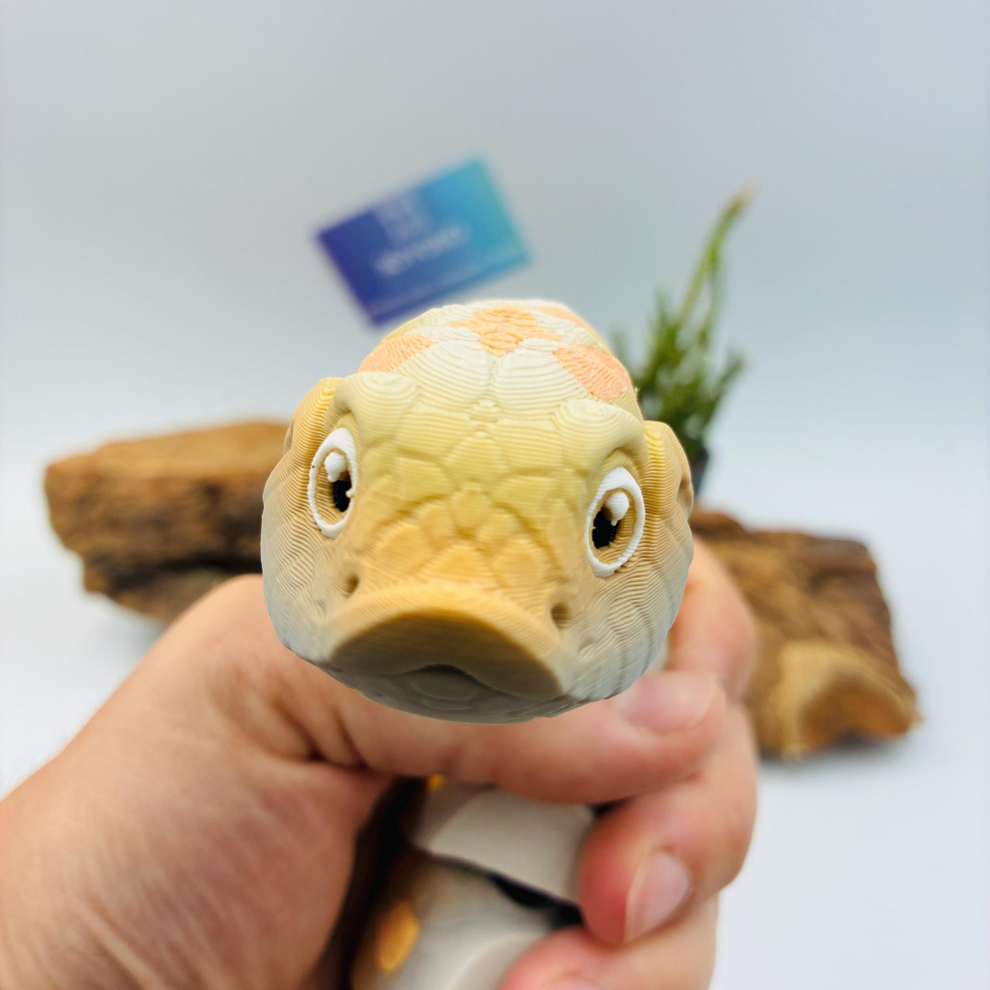 3D gedruckte bewegliche Westliche Hakennasennatter | Realistische Schlange | Reptilien Deko | Geschenk für Schlangenliebhaber